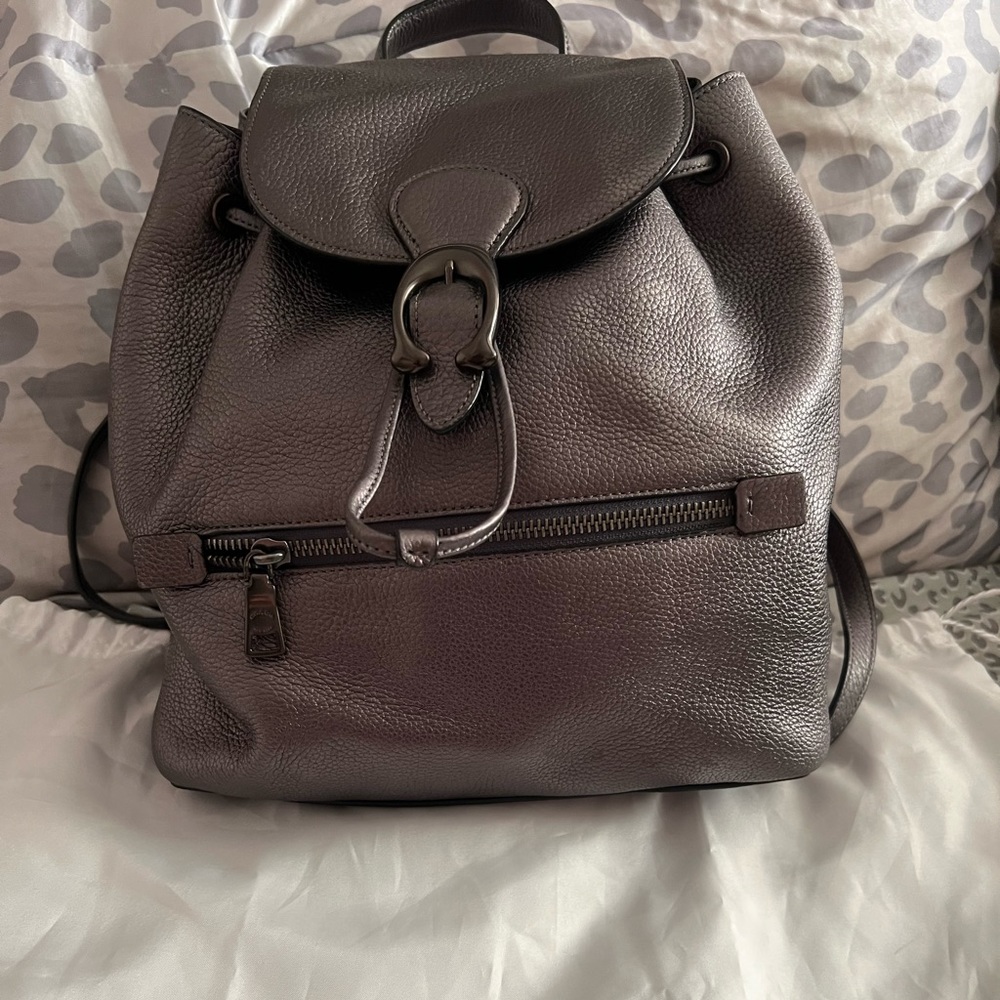 Coach backpack purse